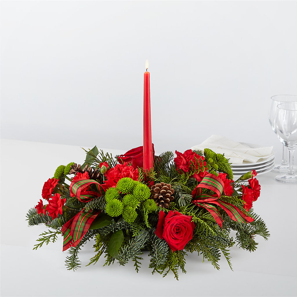 By the Candlelight Centerpiece – Flowers Atlanta, Atlanta GA