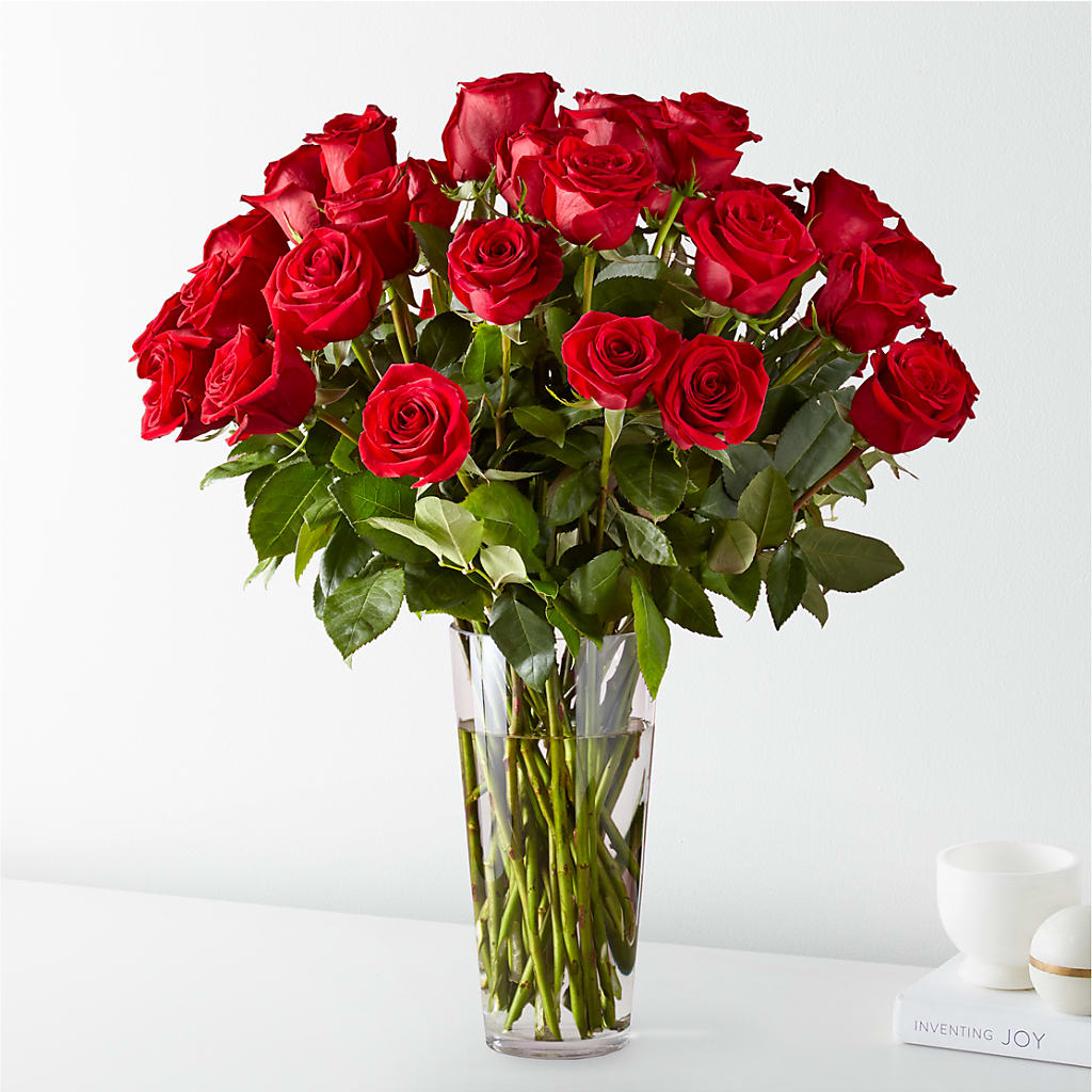 Long Stem Red Rose Bouquet – Flowers Atlanta, Atlanta GA