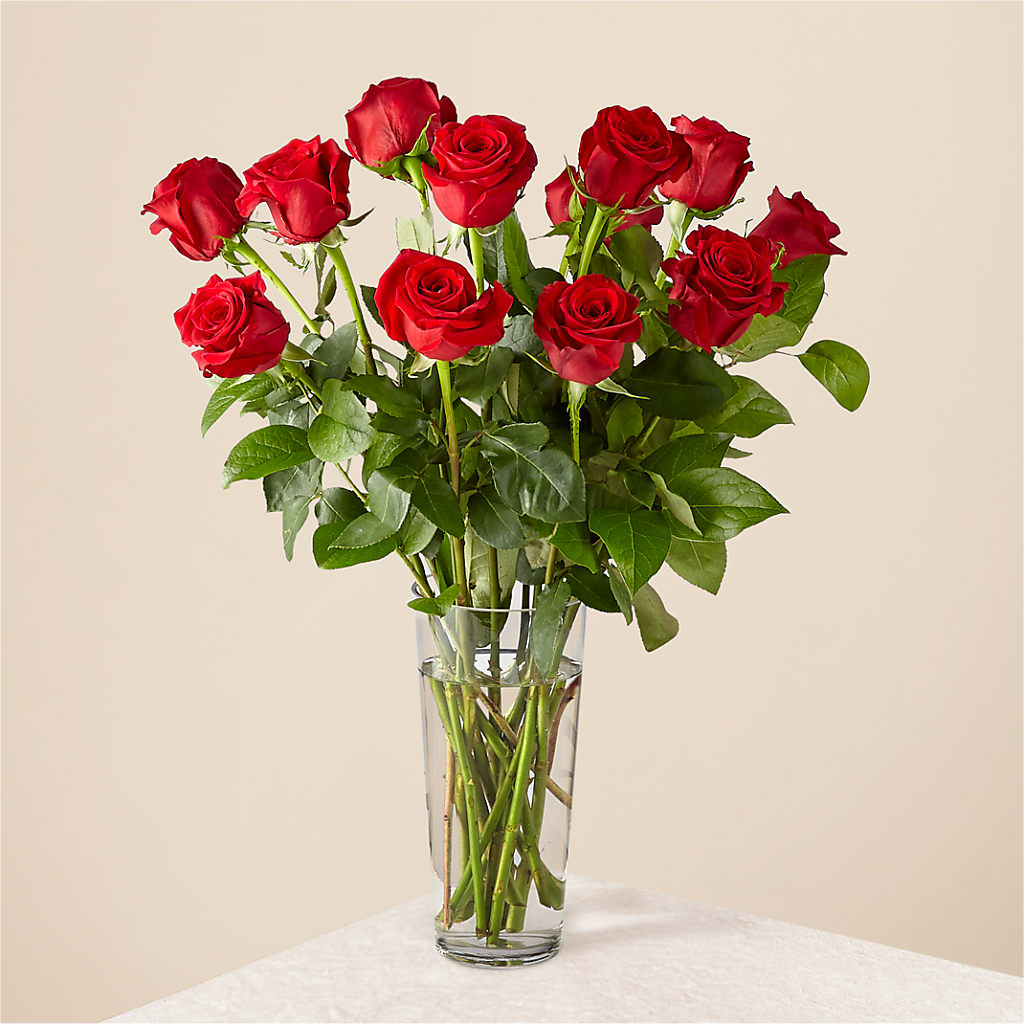 Long Stem Red Rose Bouquet – Flowers Atlanta, Atlanta GA