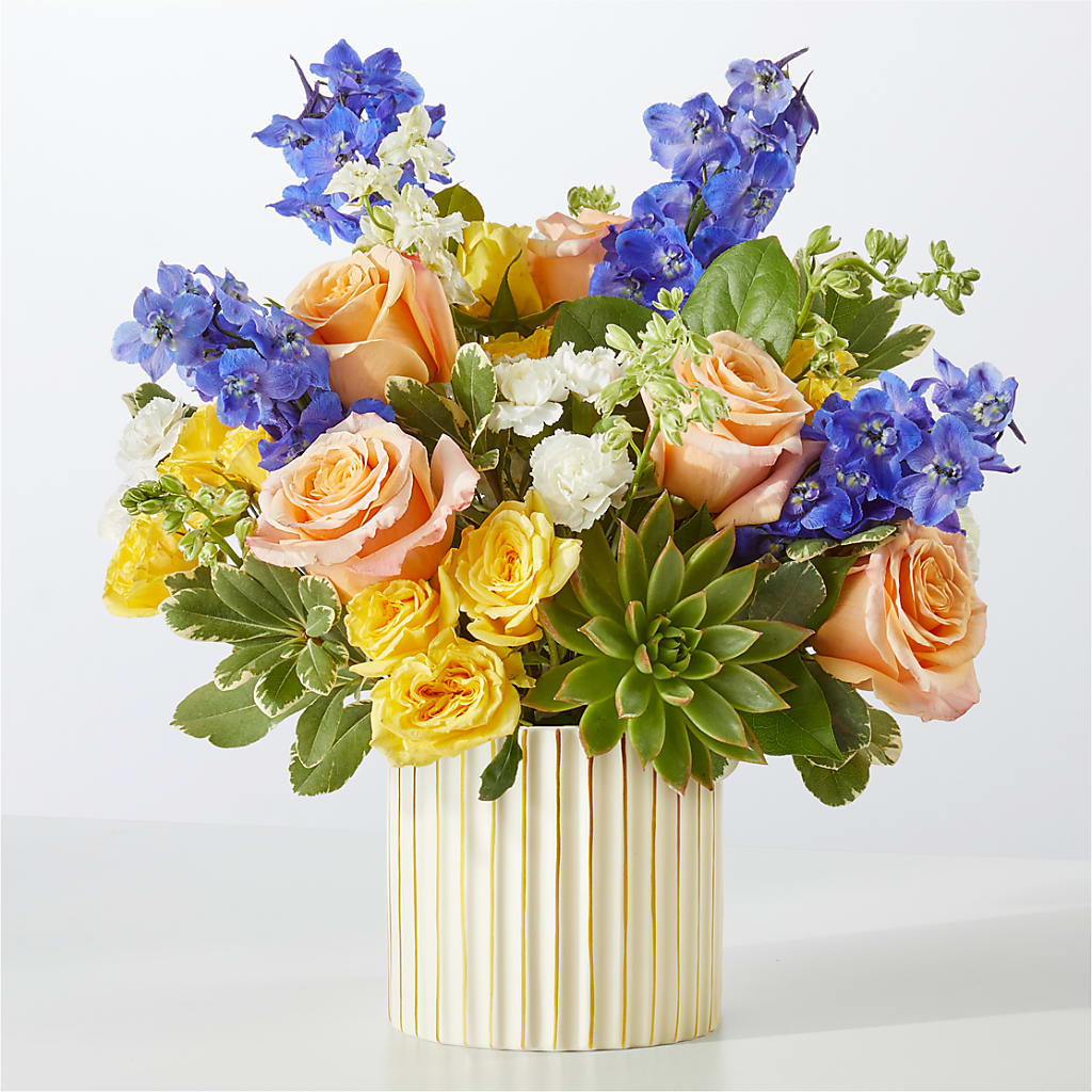 Cobalt Reverie Bouquet – Flowers Atlanta, Atlanta GA