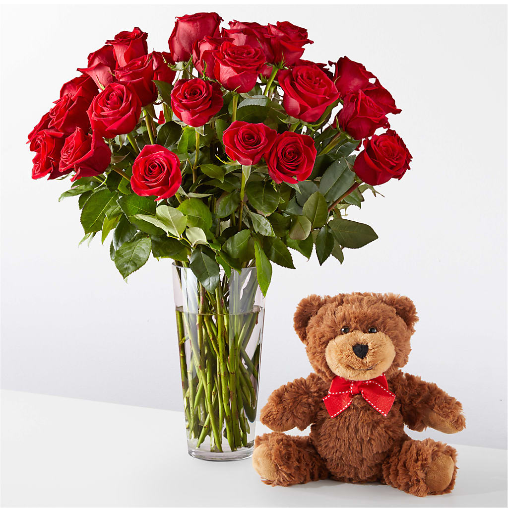 Romantic Long Stem Red Rose Bouquet Bundles – Flowers Atlanta, Atlanta GA