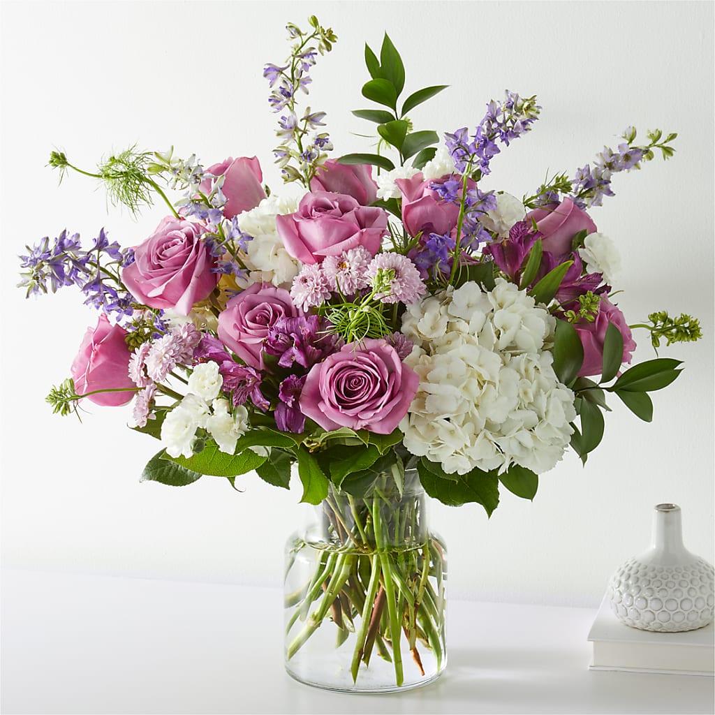 Violet Caress Bouquet – Flowers Atlanta, Atlanta GA
