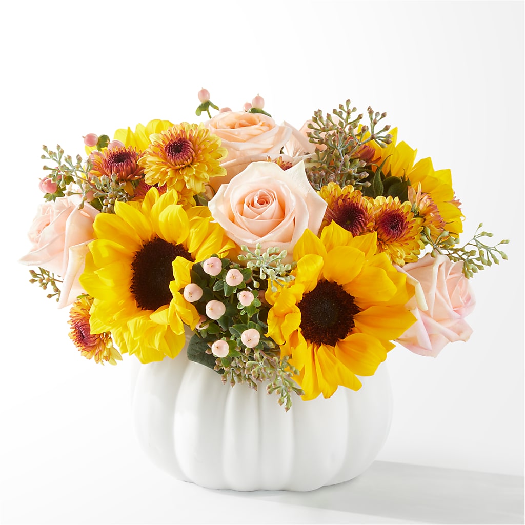 Pumpkin to Talk About Bouquet – Flowers Atlanta, Atlanta GA