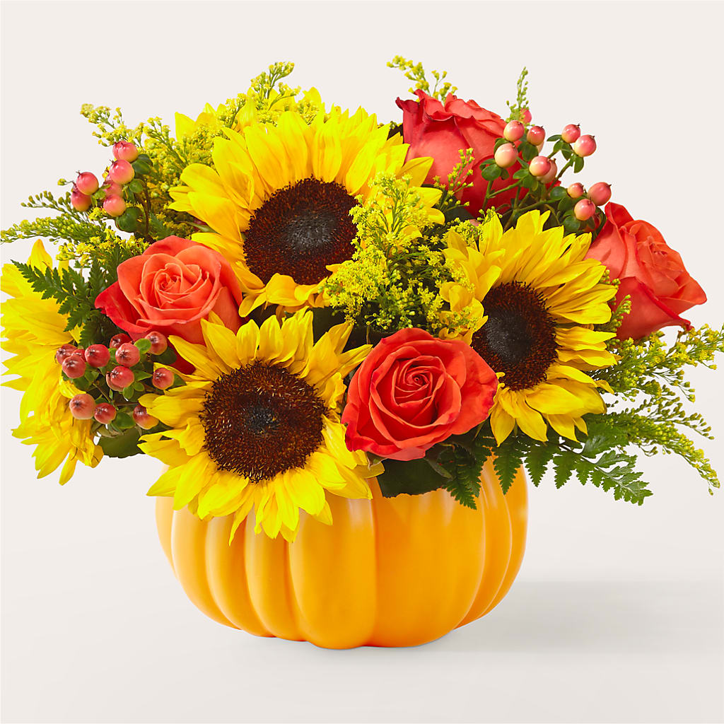Pick of the Patch Pumpkin Bouquet – Flowers Atlanta, Atlanta GA