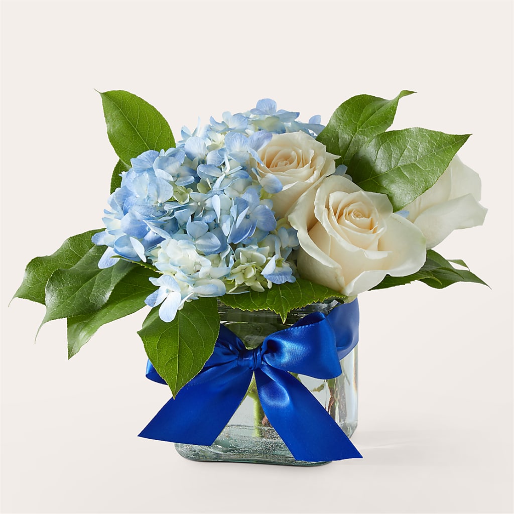 Sky Blue Delight Bouquet – Flowers Atlanta, Atlanta GA