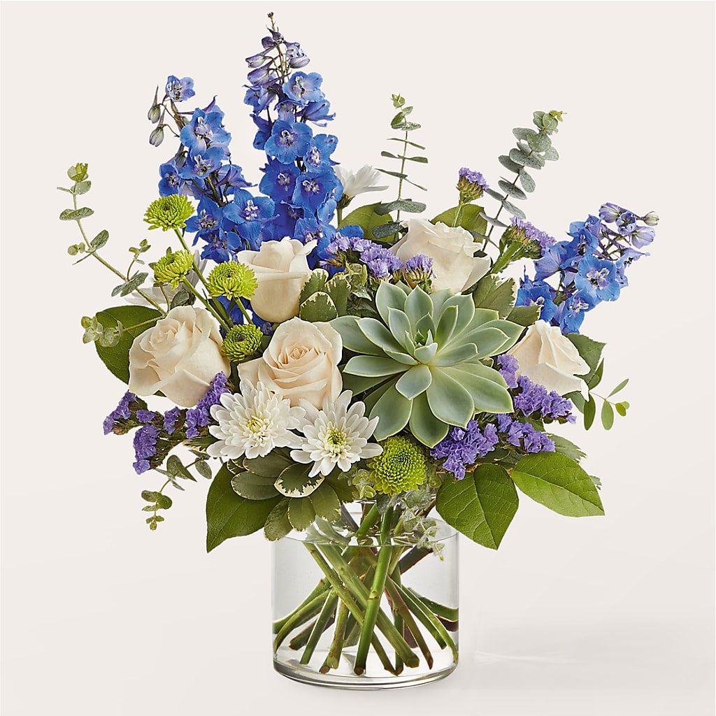 Cerulean Waves Bouquet – Flowers Atlanta, Atlanta GA