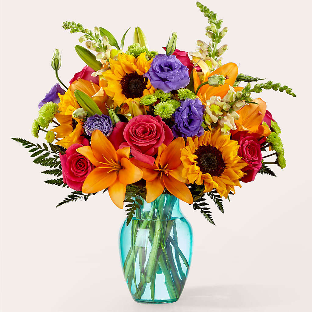 Double Rainbow Bouquet – Flowers Atlanta, Atlanta GA