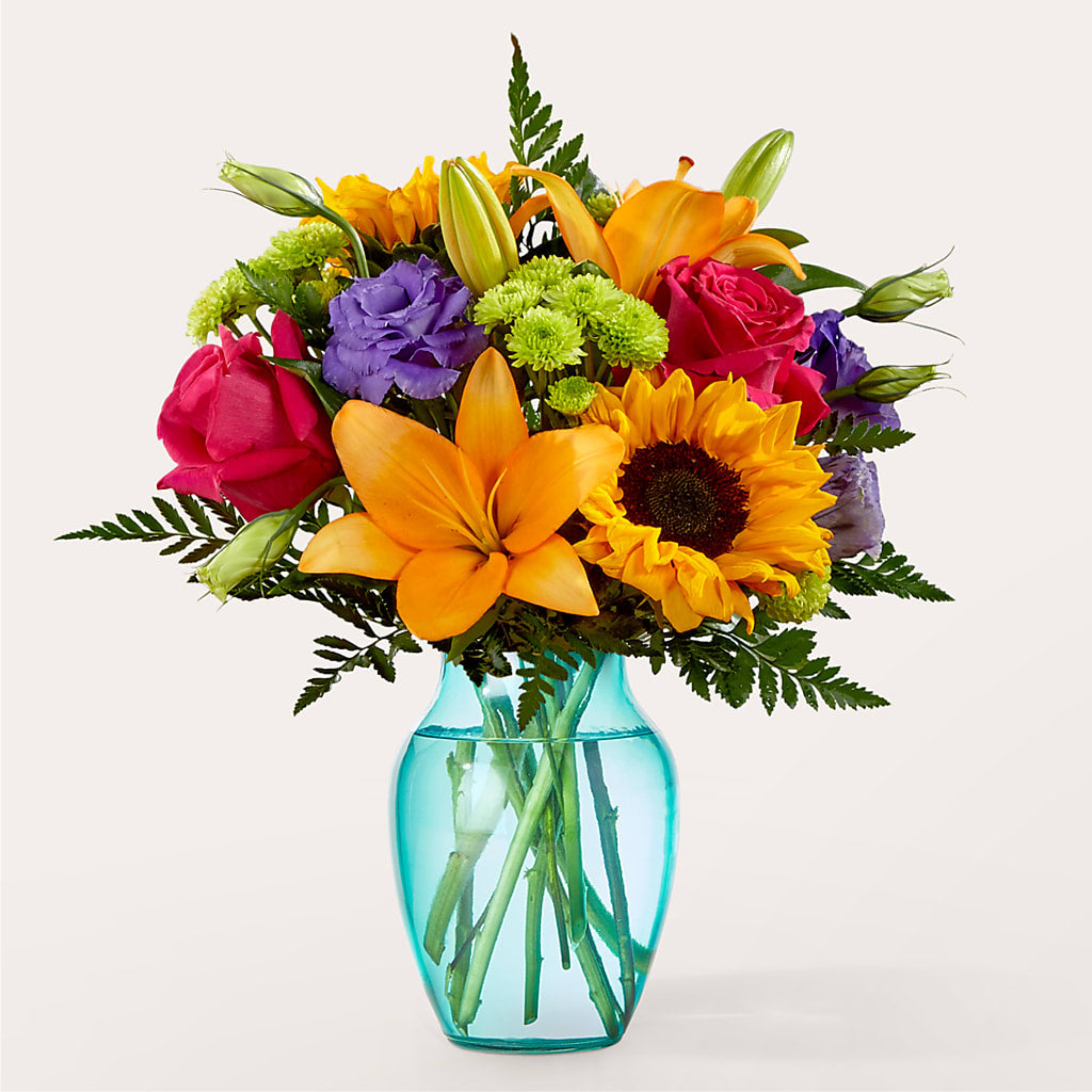 Double Rainbow Bouquet – Flowers Atlanta, Atlanta GA