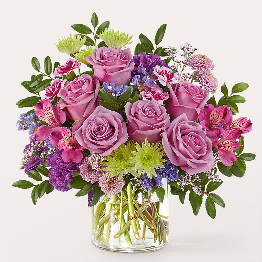 Glass Half Full Bouquet – Flowers Atlanta, Atlanta GA