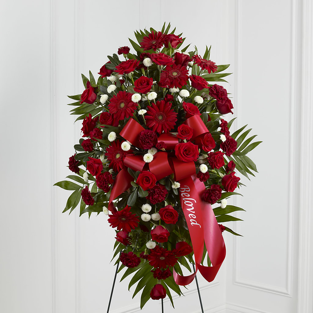 Treasured Memories Standing Spray – Flowers Atlanta, Atlanta GA
