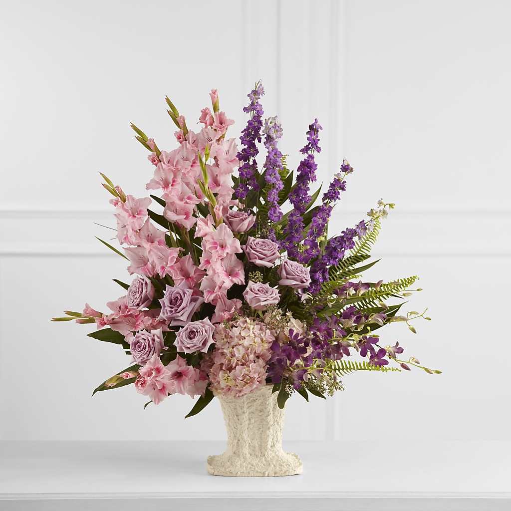 Flowing Garden Arrangement – Flowers Atlanta, Atlanta GA