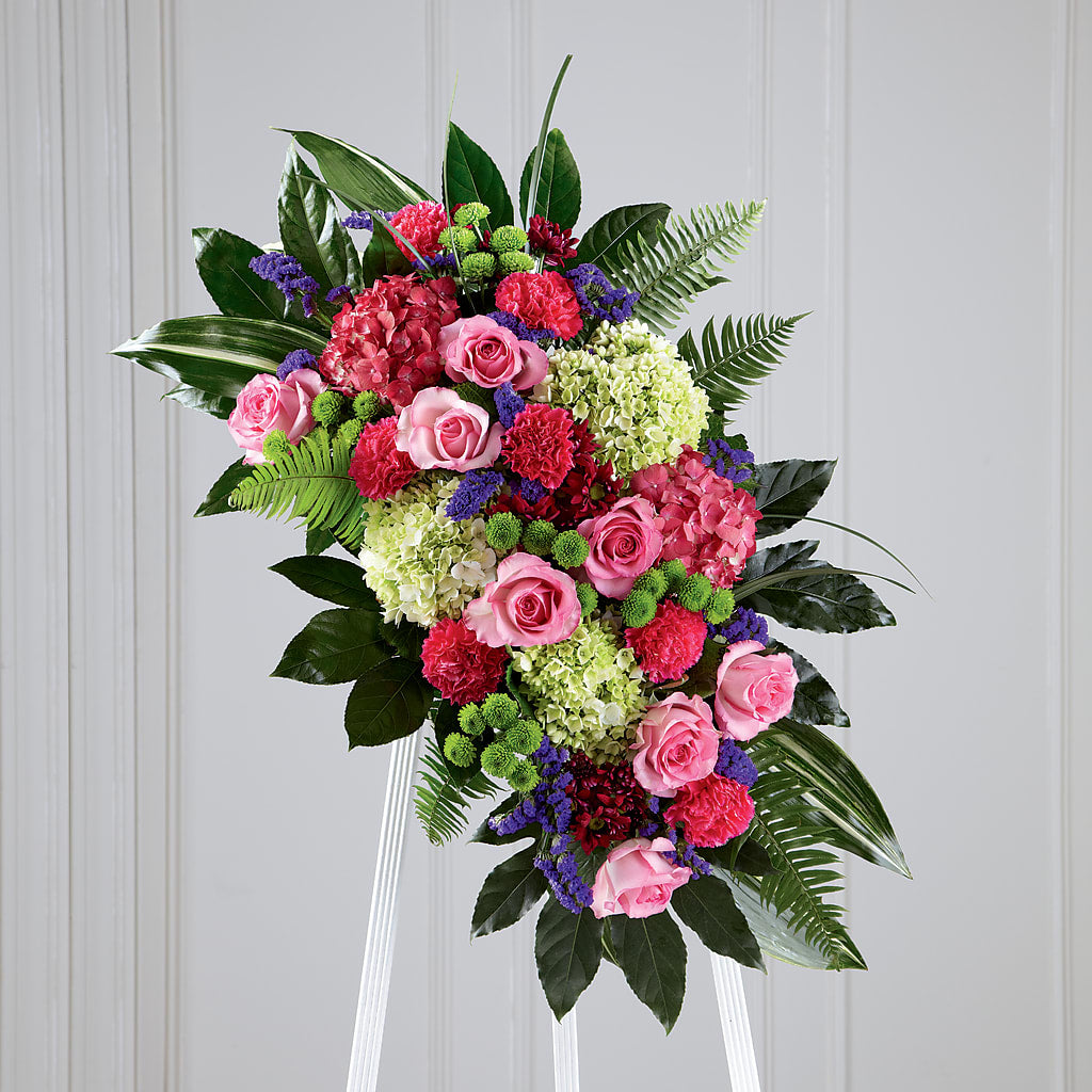 Refreshing Mix Standing Spray – Flowers Atlanta, Atlanta GA