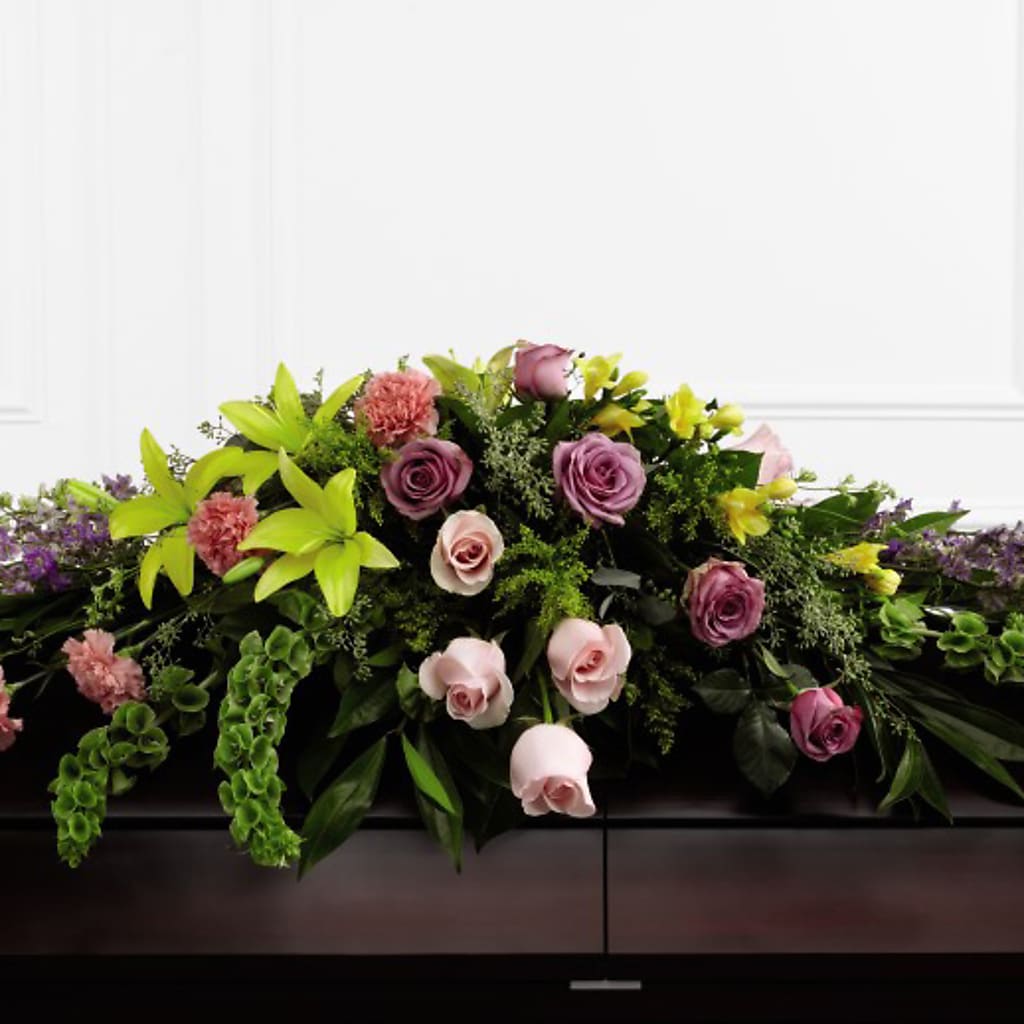 Forever Beloved Casket Spray – Flowers Atlanta, Atlanta GA
