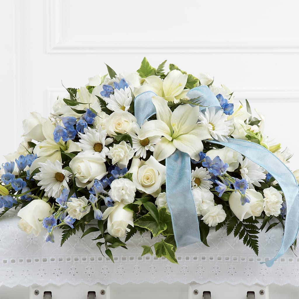 Tender Treasure Casket Spray – Flowers Atlanta, Atlanta GA
