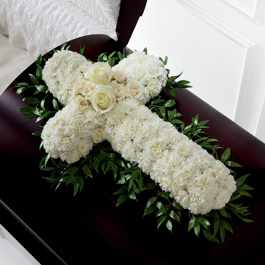 Peaceful Memories Casket Spray (Standard) – Flowers Atlanta, Atlanta GA
