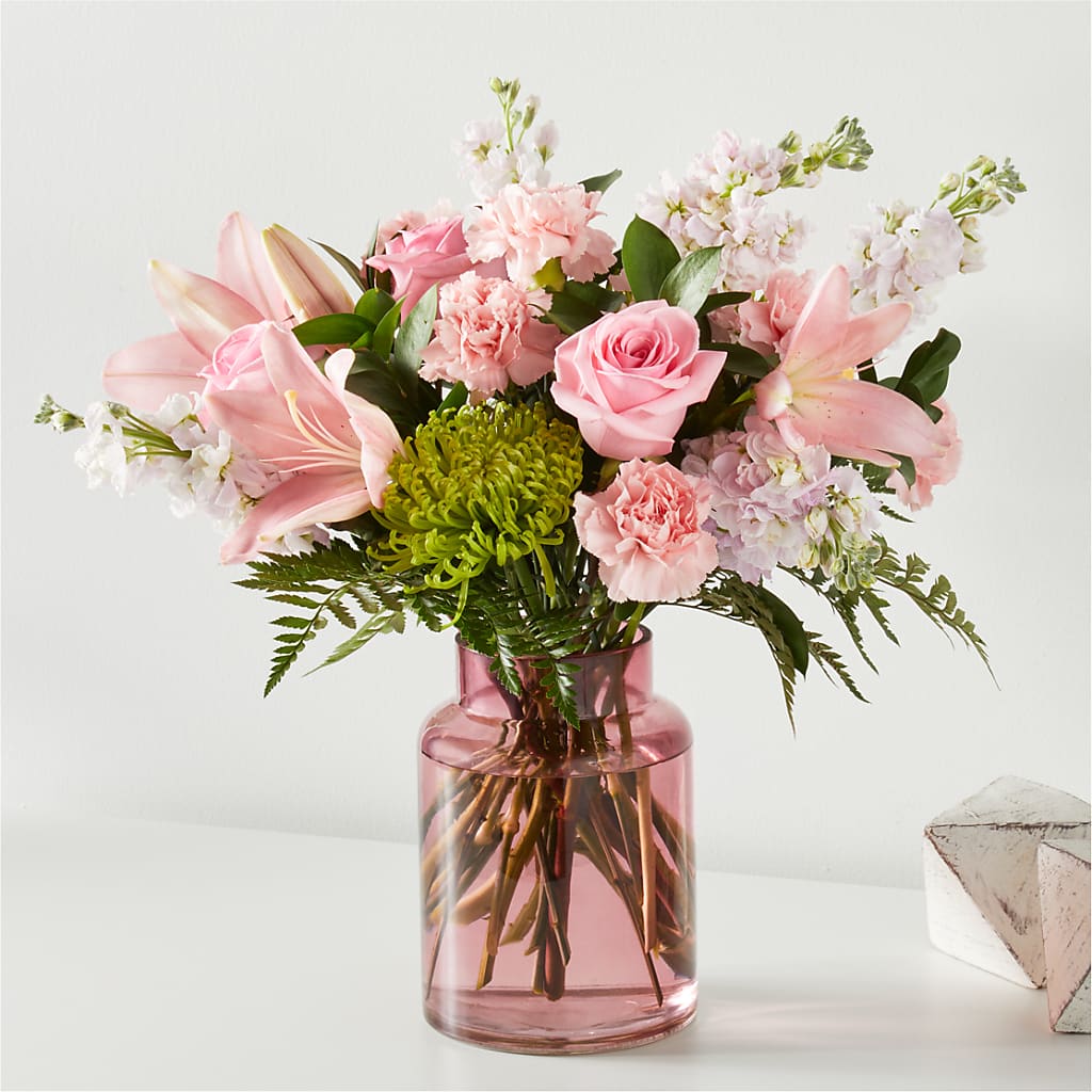 Pretty in Pink Bouquet – Flowers Atlanta, Atlanta GA