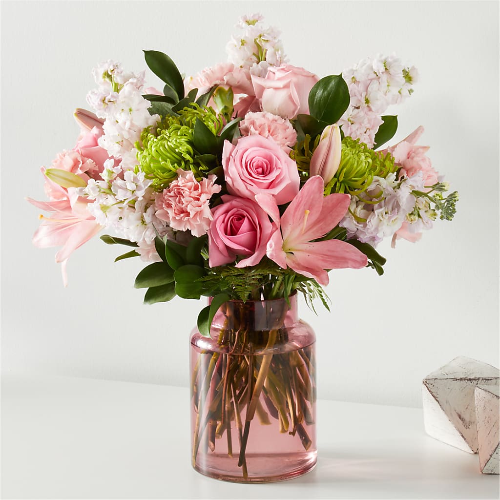 Pretty in Pink Bouquet – Flowers Atlanta, Atlanta GA