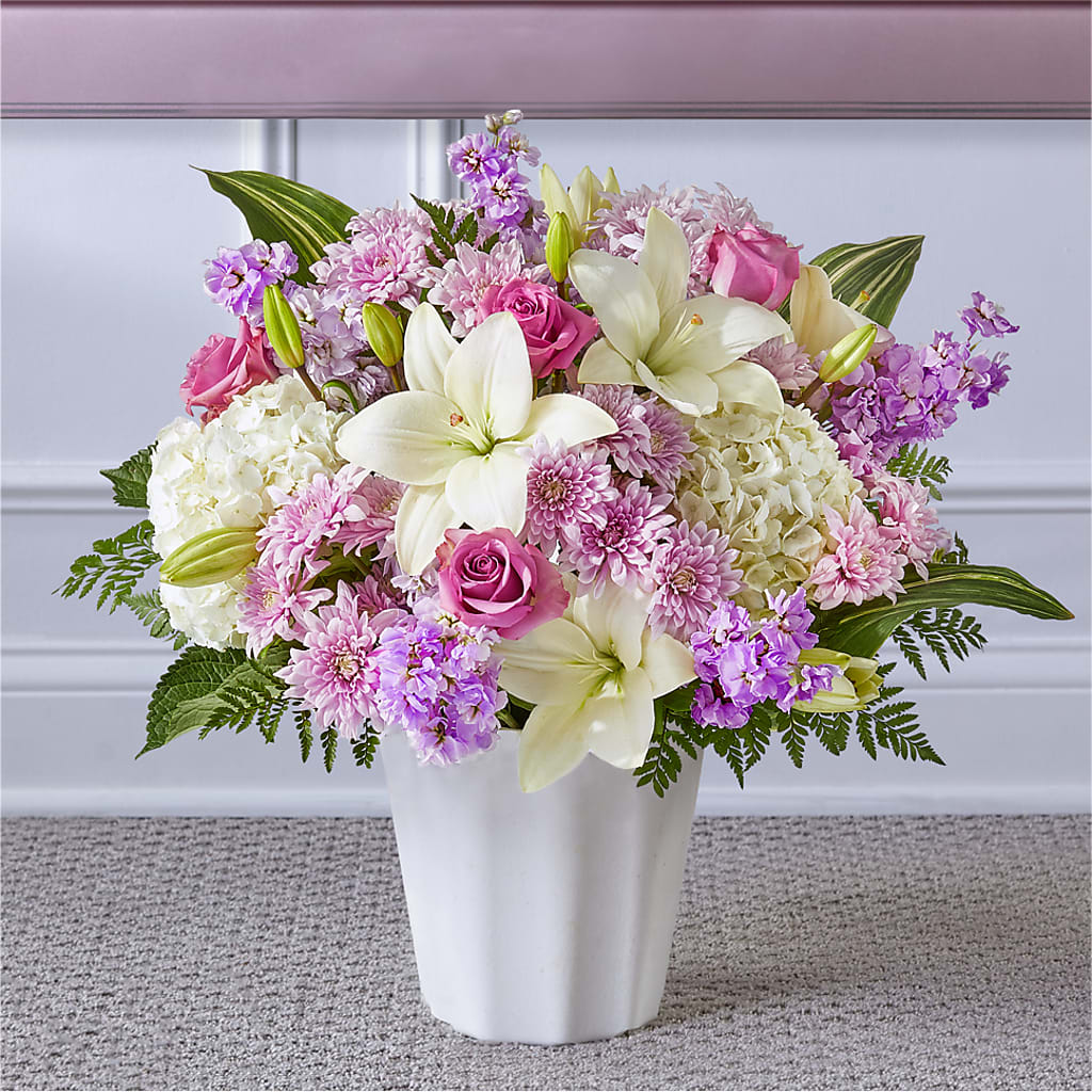 Heaven Sent Floor Basket – Flowers Atlanta, Atlanta GA