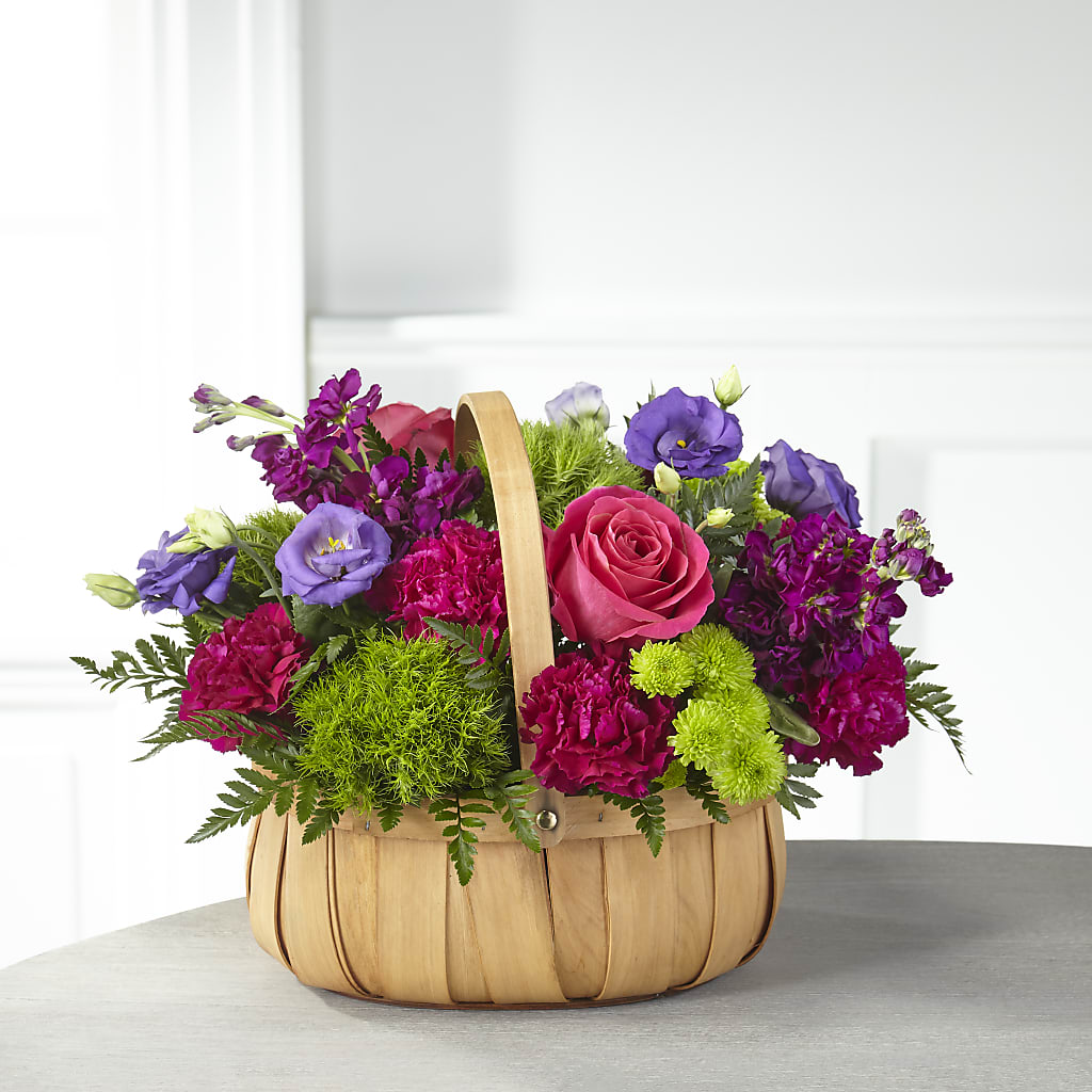 Serene Sanctuary Basket – Flowers Atlanta, Atlanta GA