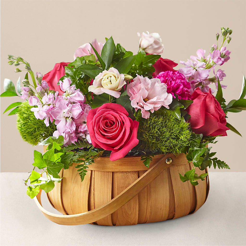 Radiance in Bloom Basket – Flowers Atlanta, Atlanta GA