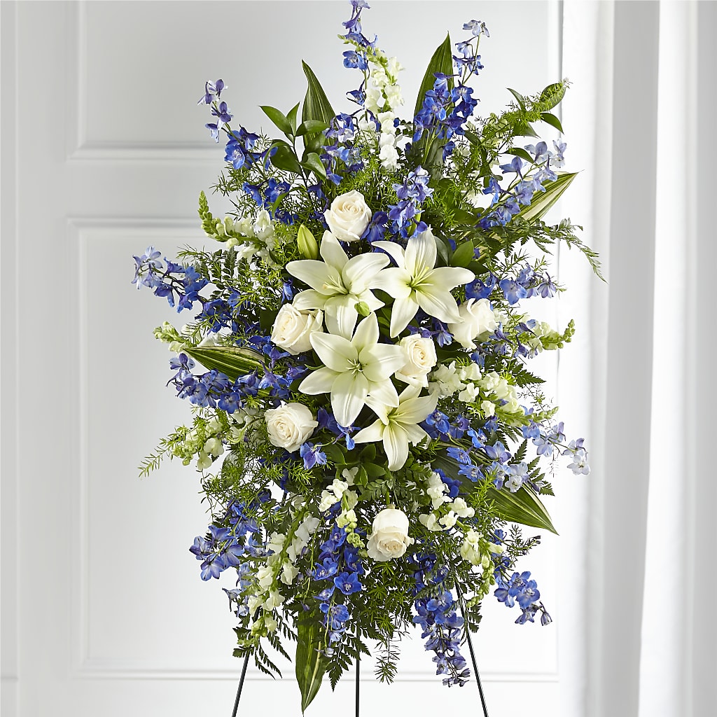 Faithful Friend Standing Spray – Flowers Atlanta, Atlanta GA