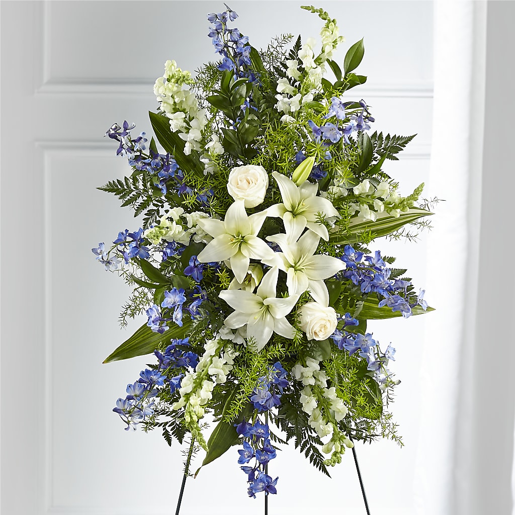 Faithful Friend Standing Spray – Flowers Atlanta, Atlanta GA