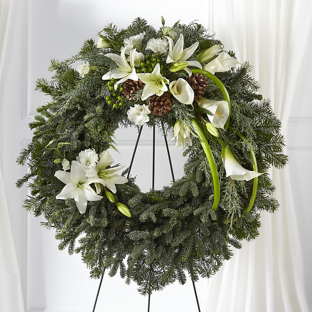 Greens of Hope Wreath – Flowers Atlanta, Atlanta GA