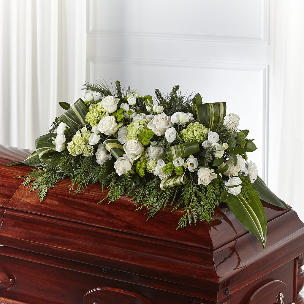 Hopeful Gesture Casket Spray – Flowers Atlanta, Atlanta GA