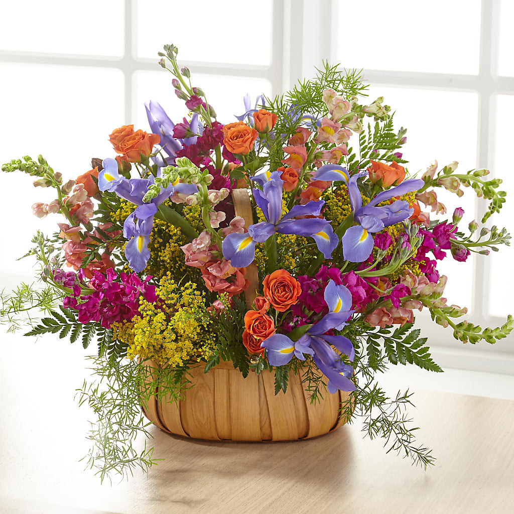 Garden of Life Basket – Flowers Atlanta, Atlanta GA
