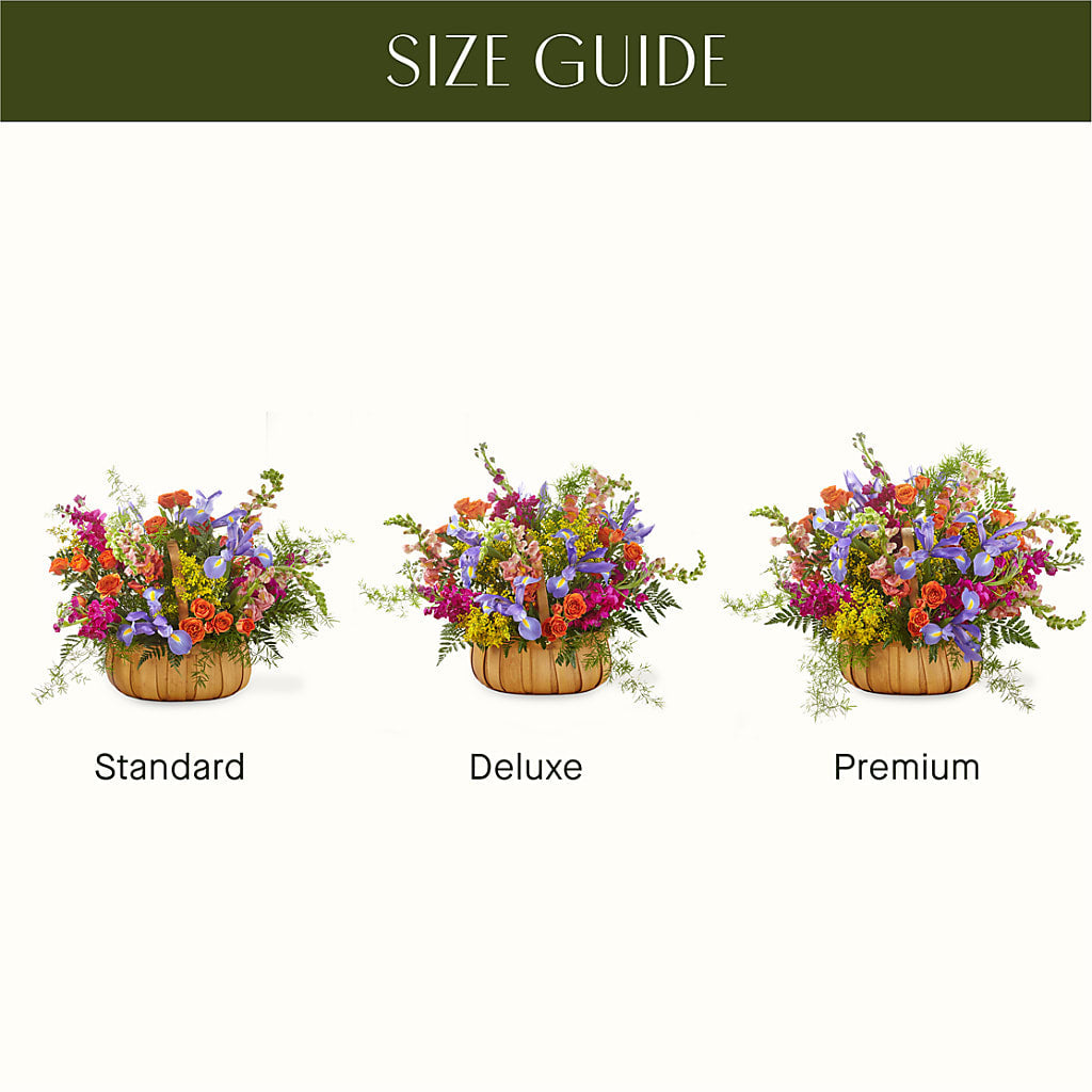 Garden of Life Basket – Flowers Atlanta, Atlanta GA