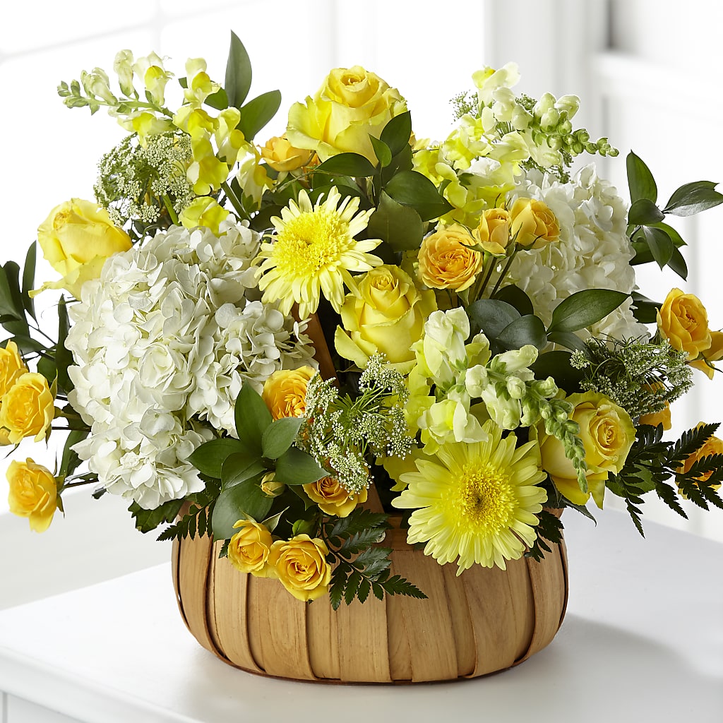 Rustic Remembrance Basket – Flowers Atlanta, Atlanta GA