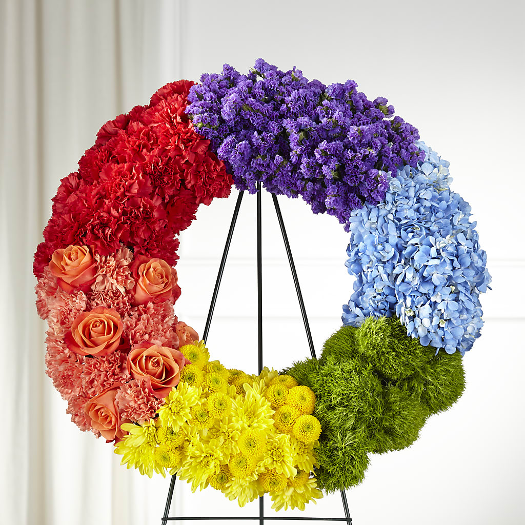 Circle of Love Wreath – Flowers Atlanta, Atlanta GA