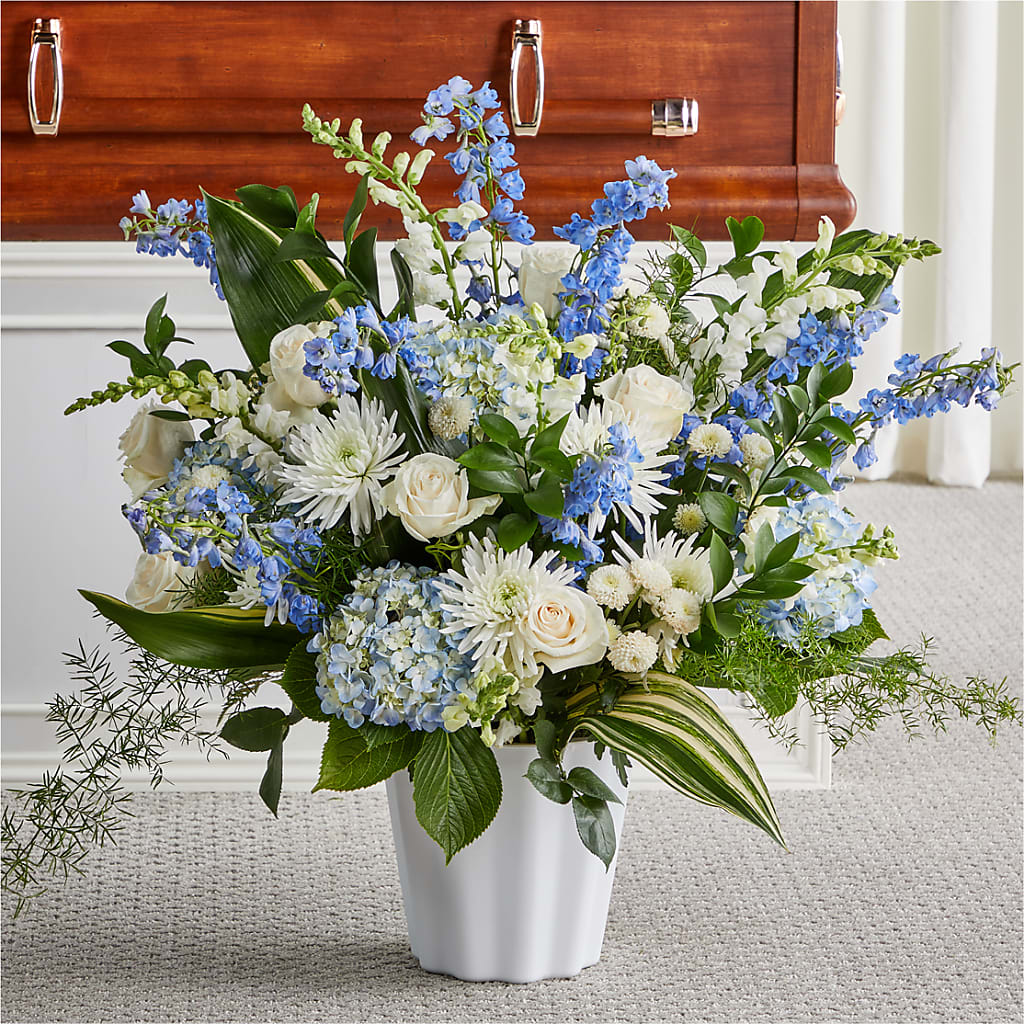 Everlasting Memories Floor Basket – Flowers Atlanta, Atlanta GA