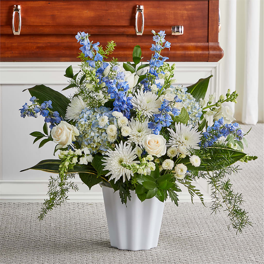 Everlasting Memories Floor Basket – Flowers Atlanta, Atlanta GA