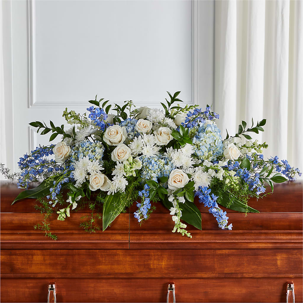 Timeless Essence Casket Spray – Flowers Atlanta, Atlanta GA