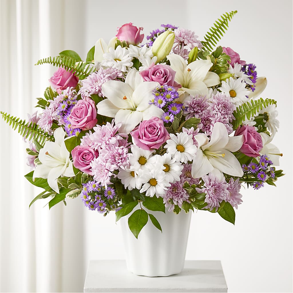 Warmest Thoughts Tabletop Basket – Flowers Atlanta, Atlanta GA