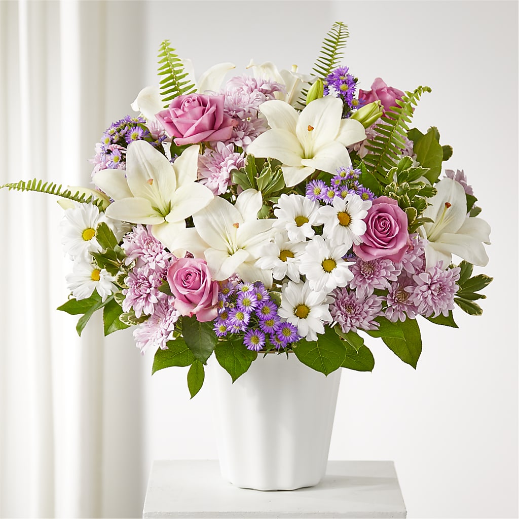Warmest Thoughts Tabletop Basket – Flowers Atlanta, Atlanta GA
