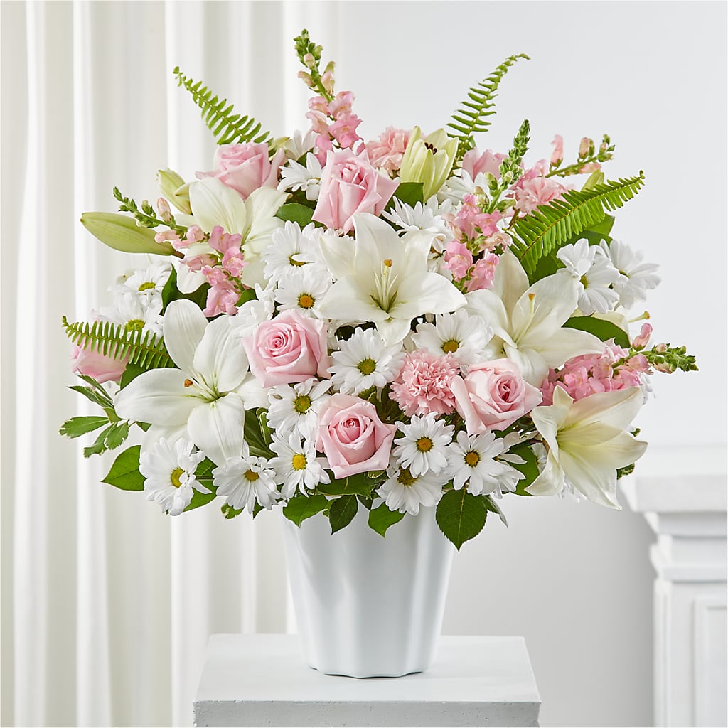 Soft Touch Tabletop Basket – Flowers Atlanta, Atlanta GA