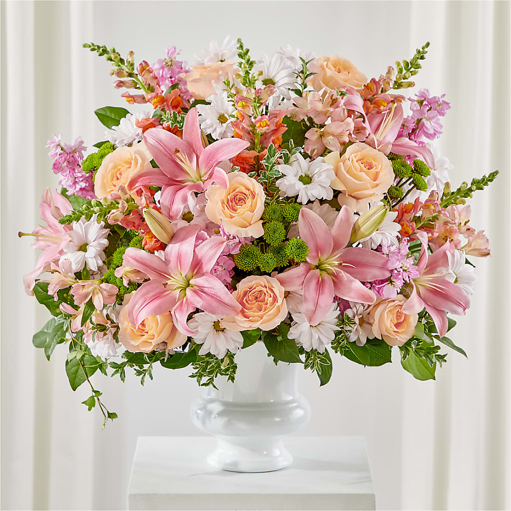 Heartfelt Gesture Urn Arrangement – Flowers Atlanta, Atlanta GA