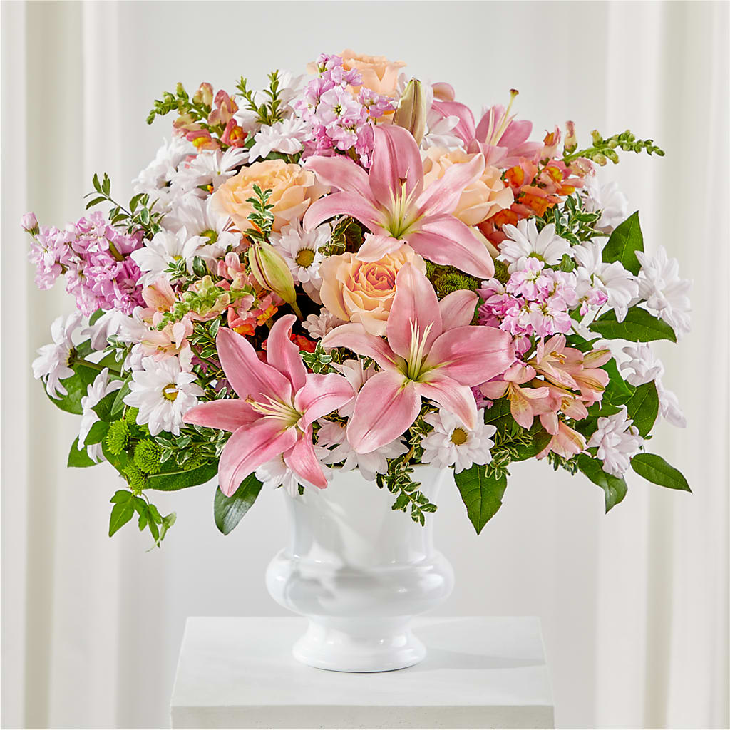 Heartfelt Gesture Urn Arrangement – Flowers Atlanta, Atlanta GA