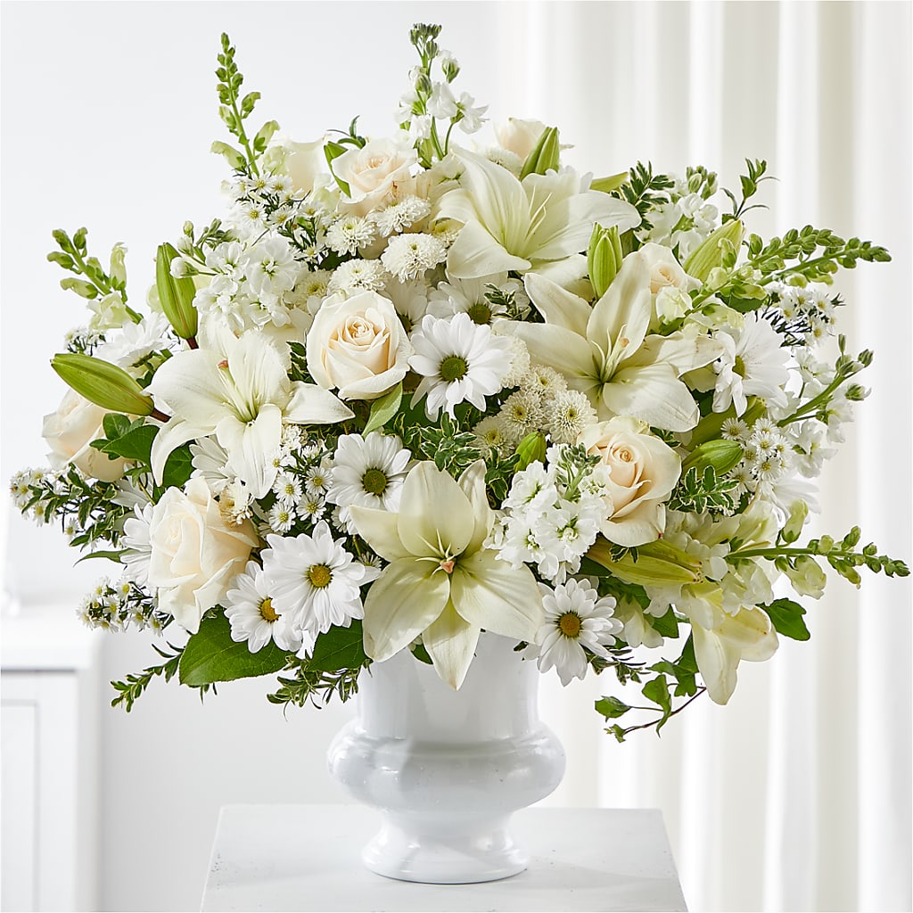 Uplifting Urn Arrangement – Flowers Atlanta, Atlanta GA