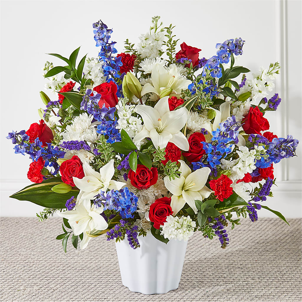 Consoled Floor Basket – Flowers Atlanta, Atlanta GA