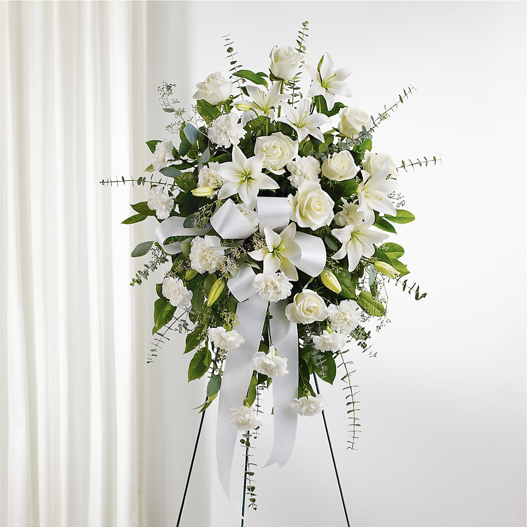 With Care Standing Spray – Flowers Atlanta, Atlanta GA