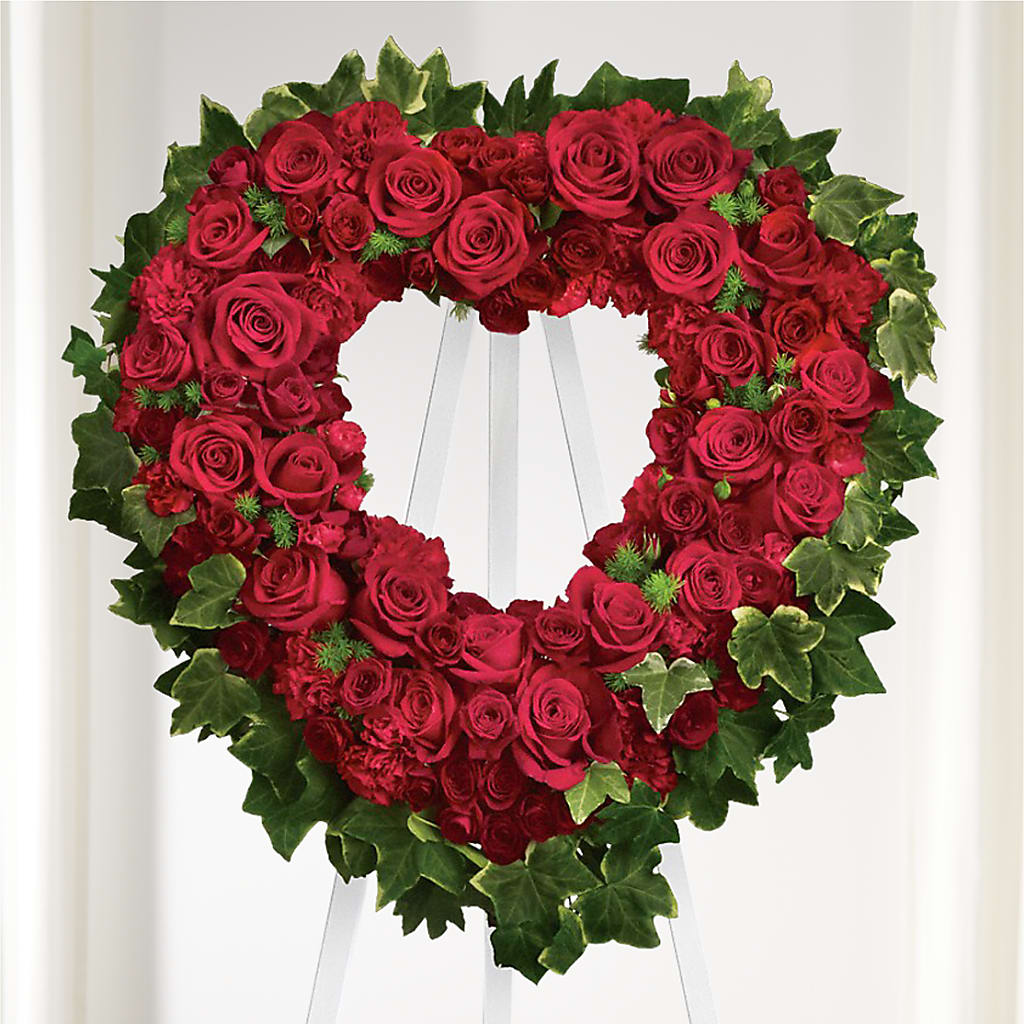 Wholehearted Standing Spray – Flowers Atlanta, Atlanta GA