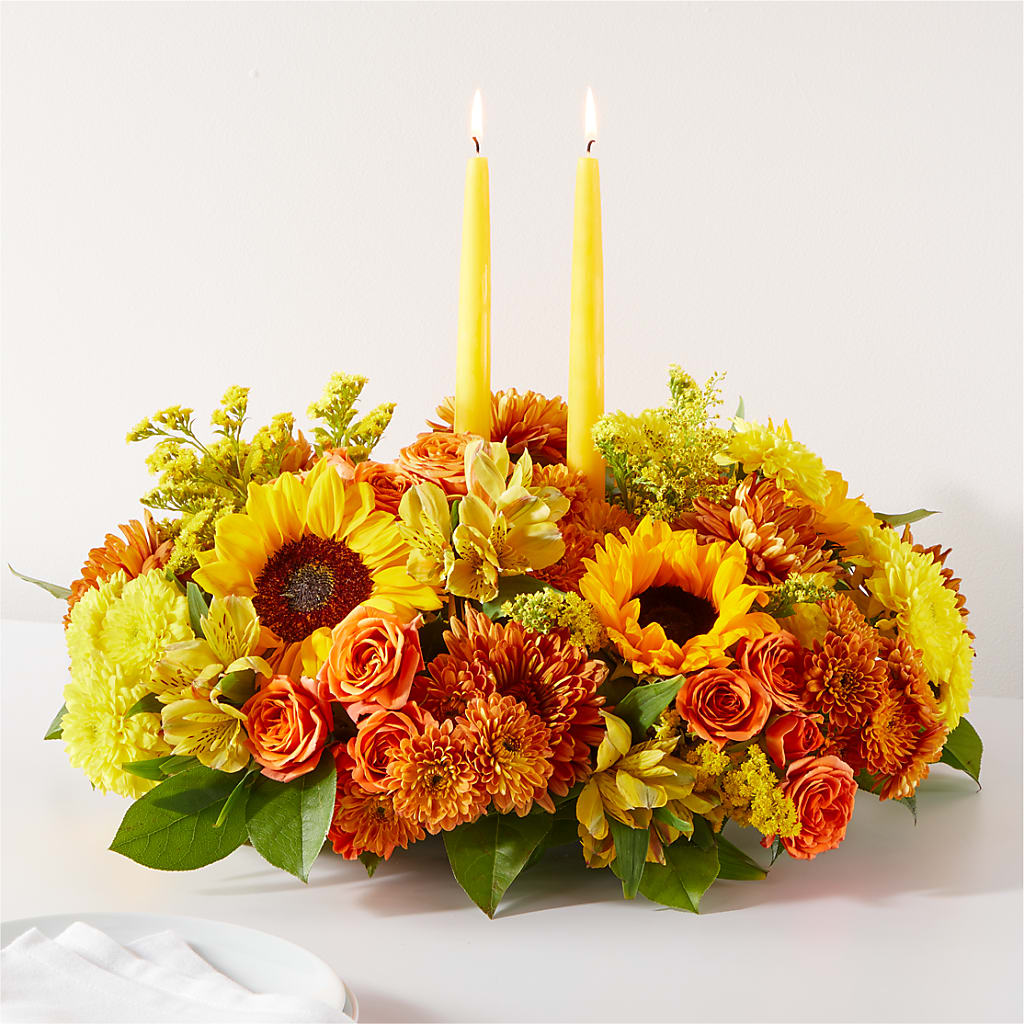 Autumn Harmony Centerpiece – Flowers Atlanta, Atlanta GA