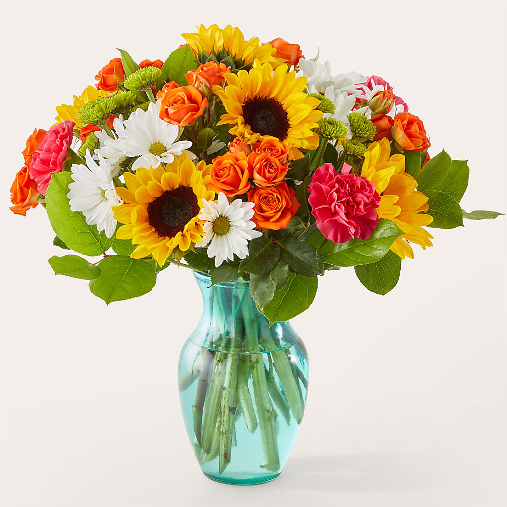 Sun-drenched Blooms Bouquet – Flowers Atlanta, Atlanta GA