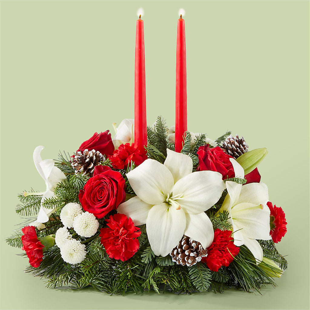 Seasonal Festivities Centerpiece – Flowers Atlanta, Atlanta GA