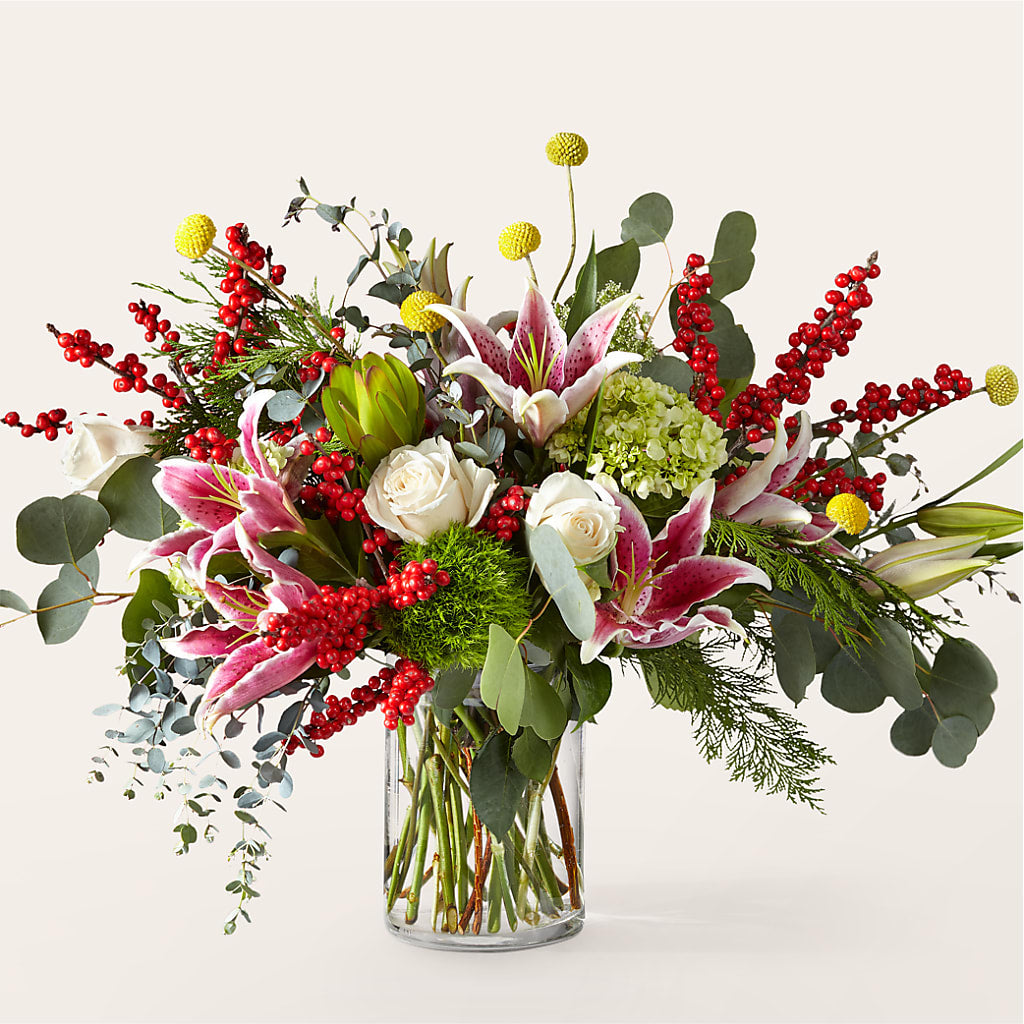 Berry & Bright Bouquet – Flowers Atlanta, Atlanta GA