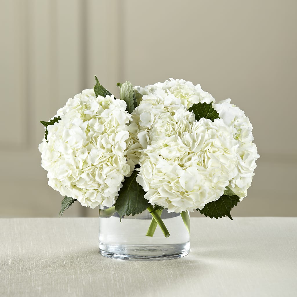 White Hydrangea Bouquet – Flowers Atlanta, Atlanta GA
