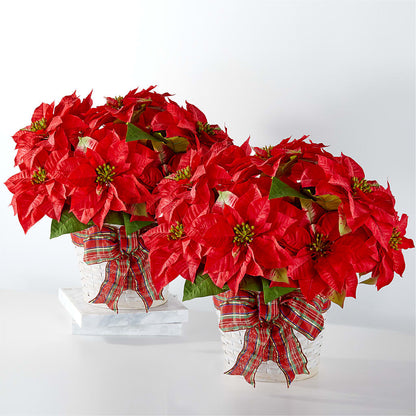 Happiest Holidays Poinsettia Bundle –  Flowers Atlanta, Atlanta GA